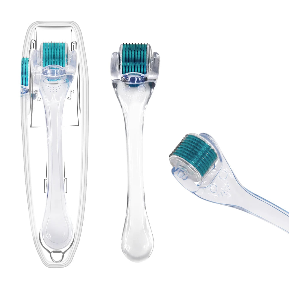 Professional Beauty Derma Roller Micro Face Roll Hair Growth For Skin Facial Hair Beard Scalp Micro Needle Face Roller Skin Care