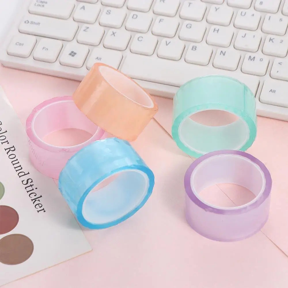 Sticky Ball Tape Stress Relaxing Toy Glue Taped Decompression Adhesive Rolling Diy Funny Toys Colores